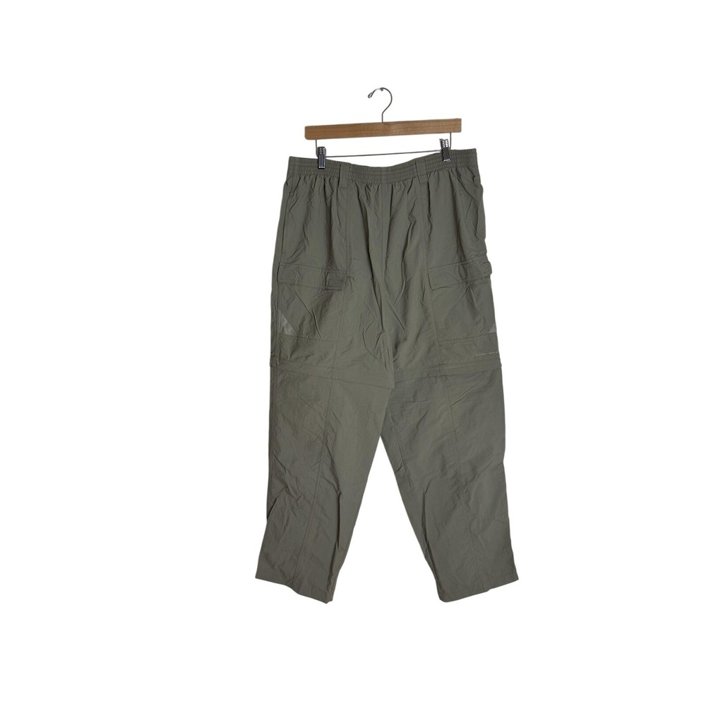 Columbia PFG Pants Mens Large Omni-Shield Nylon Fishing Convertible outdoors